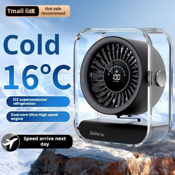 【Singapore Fast Delivery】"Mini Desktop Fan – 2025 New USB Cooling Fan, Silent & Compact for Office Desk or Dorm Use (Model 3221)"