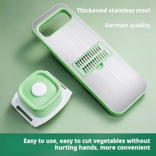 【Singapore Fast Delivery】"Household Potato Shredder Slicer – Kitchen Grater for Cucumbers, Carrots – Safe, Multifunctional Vegetable Cutter"