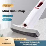 【Singapore Fast Delivery】"Multifunctional Desktop Mini Lazy Mop, Handheld, Hands-Free Washing, Absorbent Sponge, for Bathroom, Toilet, Kitchen, and Household Cleaning."