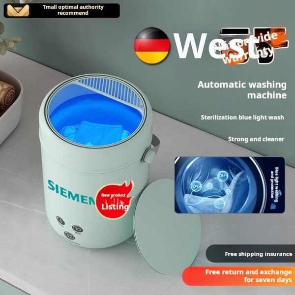 🌀 Mini underwear washing machine | Small, powerful, fully automatic, and convenient for travel! Clearance sale. Loss-making sale. Shipping from local warehouse